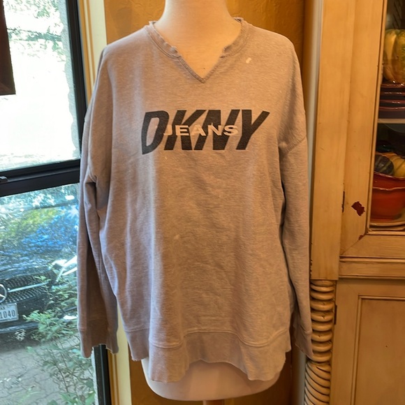 Vintage distressed DKNY SWEATS - Picture 1 of 9